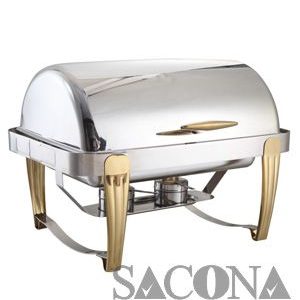 nồi buffet - Mã hàng : SNC520015 Size/ Kích thước: 635*425*440mm Capacity/ Dung tích : 9 L Marterial/ Chất liệu: thép không gỉ Nhãn hiệu : Sacona