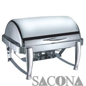 NỒI BUFFET HÂM THỨC ĂN SACONA HÌNH CHỮ NHẬT