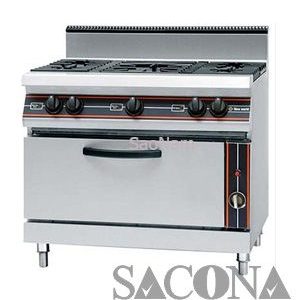 BẾP ÂU 5 HỌNG CÓ LÒ NƯỚNG Model/ Mã: SNC688203